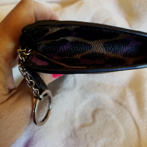 RARE!!! 🍃MINT🍃Coach 🐆Ocelot Wristlet/Card Combo - Picture 3 of 8